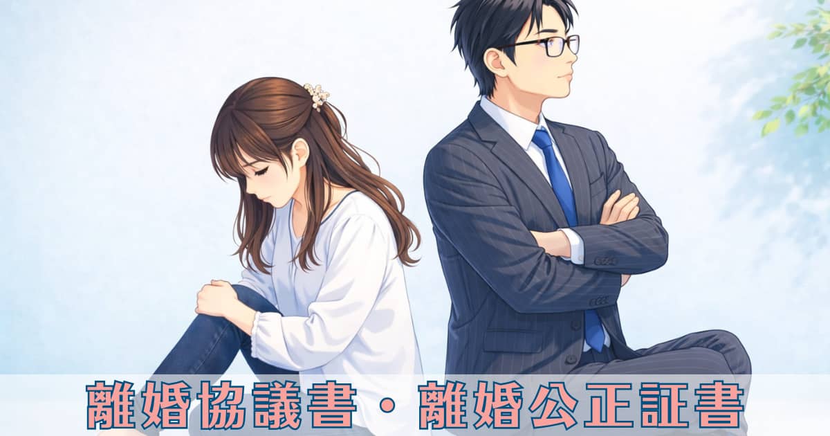 岡山市　離婚協議書　離婚公正証書